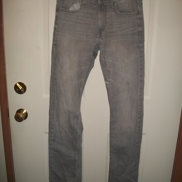 Point Zero gray slim straight jeans 30 x 33 - Picture 1 of 7